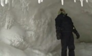 ice caves on Lake Michigan