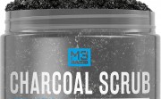 M3 Naturals Activated Charcoal Scrub Infused with Collagen and Stem Cell